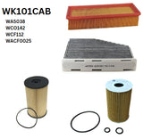 Filter Service KIT RSK47C VW Caddy Filter Service KIT VW WK101CAB - Wesfil | Universal Auto Spares