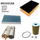 Filter Service KIT RSK49C VW Transporter Filter Service KIT VW WK102CAB - Wesfil | Universal Auto Spares