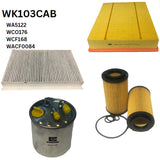 Filter Service KIT RSK48C Merecedes Sprinter Filter Service KIT Fits Mercedes WK103CAB - Wesfil | Universal Auto Spares