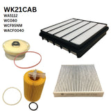 Filter Service Kit RSK18C Fits Toyota Fits Landcruiser Filter Service Kit Fits Toyota WK21CAB - Wesfil | Universal Auto Spares