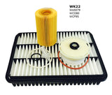 Filter Service Kit Fits Toyota Fits Landcruiser Filter Service Kit Fits Toyota WK22 - Wesfil | Universal Auto Spares