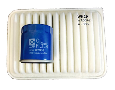 Filter Service Kit Fits Toyota Corolla Filter Service Kit Fits Toyota WK29 - Wesfil | Universal Auto Spares