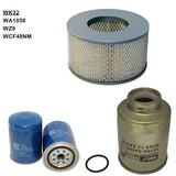 Filter Service Kit Fits Toyota Hilux Filter Service Kit Fits Toyota WK32 - Wesfil | Universal Auto Spares