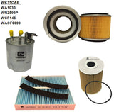 Filter Service Kit Fits Nissan Patrol Filter Service Kit Fits Nissan WK35CAB - Wesfil | Universal Auto Spares