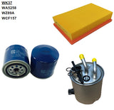 Filter Service Kit RSK12 Fits Nissan Navara Filter Service Kit Fits Nissan WK37 - Wesfil | Universal Auto Spares