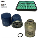 Filter Service Kit RSK3 Fits Toyota Fits Landcruiser Filter Service Kit Fits Toyota WK43 - Wesfil | Universal Auto Spares