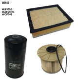 Filter Service Kit RSK6 Fits Holden/Fits Isuzu Filter Service Kit Fits Holden/Isuz WK45 - Wesfil | Universal Auto Spares