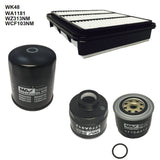 Filter Service Kit RSK9 Fits Mitsubishi Triton Filter Service Kit Fits Mitsubishi WK48 - Wesfil | Universal Auto Spares