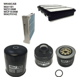 Filter Service Kit Fits Mitsubishi Triton Filter Service Kit Fits Mitsubishi WK48CAB - Wesfil | Universal Auto Spares