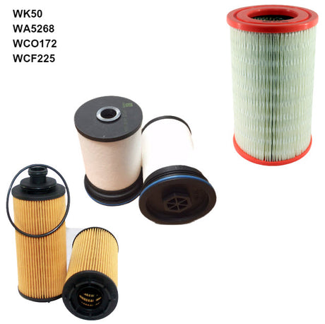 Filter Service Kit Fits Holden Colorado Filter Service Kit Fits Holden WK50 - Wesfil | Universal Auto Spares