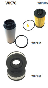 Filter Service Kit RSK181 Fits Mitsubishi Fuso Canter Filter Service Kit Fits Mitsubishi WK78 - Wesfil | Universal Auto Spares
