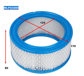 LP Gas Air Filter LP Gas Filter 169X128X80 High LP Gas Filter 169X128X80 High WLPG3X80 - Wesfil | Universal Auto Spares