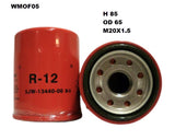 Oil Filter RMZ105 Motorcycle Fits Yamaha WMOF03 - Wesfil