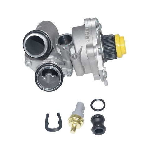 Water Pump Assembly Fit For Audi A4 A3 TT VW Tiguan Jetta Golf GTI Eos Beetle 06H121026BA 06H121026BF - Machter