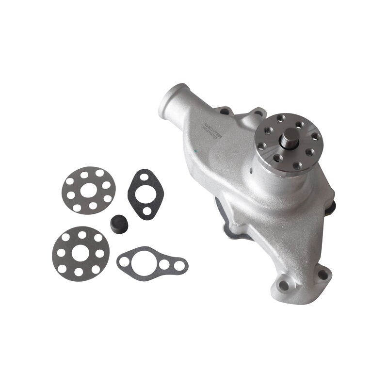 For Chev Small Block Water Pump Satin Alloy Suit For Short Pump SBC 283- 327-350 WP-CV002 - Machter