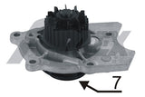 Audi Volkswagen Water Pump WP1892AX - Austral | Universal Auto Spares