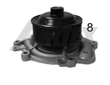 Mercedes-Benz Benz OM642 Water Pump WP1917AX - Austral | Universal Auto Spares