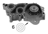 Audi Volkswagen Water Pump WP1995AX - Austral | Universal Auto Spares