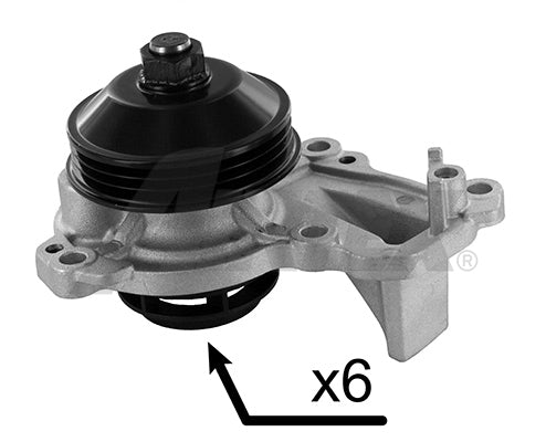 Peugeot EB2F Water Pump WP1996AX - Austral | Universal Auto Spares