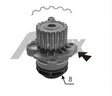 Audi Volkswagen 2.0LTDI Water Pump WP1998AX - Austral | Universal Auto Spares