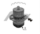 Audi Volkswagen 2.0LTDI Water Pump WP1998AX - Austral | Universal Auto Spares