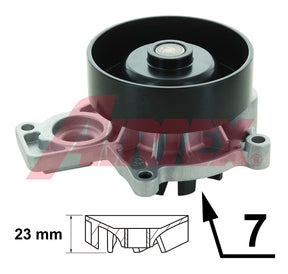 BMW B47C20 Water Pump WP2081AX - Austral | Universal Auto Spares