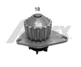 Peugeot TU3JP Water Pump WP6344AX - Austral | Universal Auto Spares