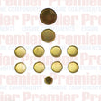 Welch Plug Kit W/P KIT NISSAN P P40 WPEK53 - PREMIER