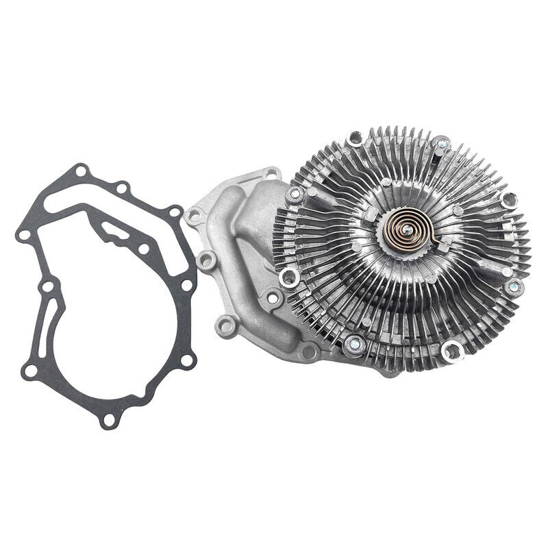 Water Pump & Fan Clutch Fit For Nissan Patrol GU Y61 Navara D22 ZD30 3.0L Diesel 2000-2007 WPFC-NS001 - Machter