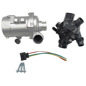 Electric Water Pump & Thermostat Fit For BMW 1 3 5 X3 X5 Z4 Series E82 11517586925 WPKIT-BMW001 - Machter