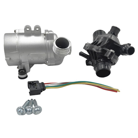 Electric Water Pump & Thermostat Fit For BMW 1 3 5 X3 X5 Z4 Series E82 11517586925 WPKIT-BMW001 - Machter