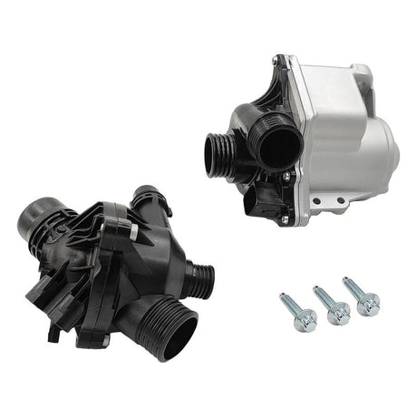 Water Pump & Thermostat Fit For BMW 1 E82 3 E90 5 F10 E60 6 F06 F12 7 F01 F02 X1 E84 X3 F25 X4 F26 X5 E70 X6 E71 Z4 2007-2016 - Machter