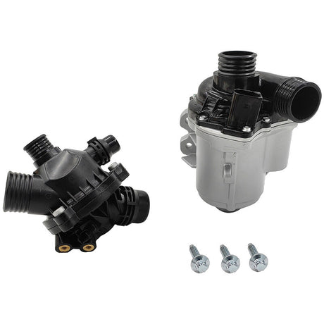 Water Pump & Thermostat Fit For BMW 1 E82 3 E90 5 F10 E60 6 F06 F12 7 F01 F02 X1 E84 X3 F25 X4 F26 X5 E70 X6 E71 Z4 2007-2016 - Machter