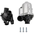 Water Pump & Thermostat Fit For BMW 1 E82 3 E90 5 F10 E60 6 F06 F12 7 F01 F02 X1 E84 X3 F25 X4 F26 X5 E70 X6 E71 Z4 2007-2016 WPKIT-BMW002 - Machter