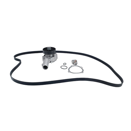 Engine Water Pump Thermostat Belt Kit Ford F6 Tornado Typhoon FPV Fairlane Fairmont BA BF Falcon BA BF FG 2003 - 2014 WPKIT-FD003 - Machter