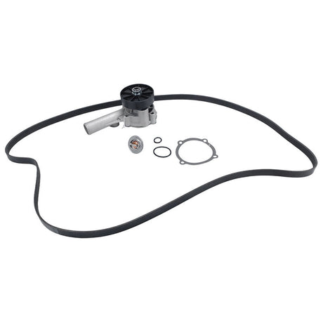 Engine Water Pump Thermostat Belt Kit Ford F6 Tornado Typhoon FPV Fairlane Fairmont BA BF Falcon BA BF FG 2003 - 2014 WPKIT-FD003 - Machter