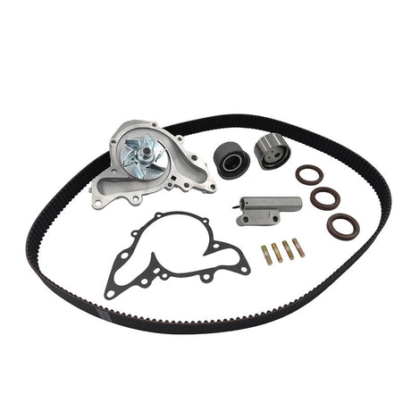 Water Pump + Timing Belt Tensioner Kit Fit For Mitsubishi Magna Verada Pajero 6G74 380 DB 6G75 WPKIT-MB003 - Machter