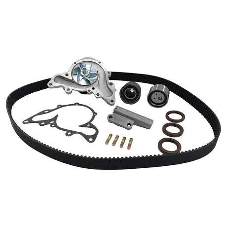 Water Pump + Timing Belt Tensioner Kit Fit For Mitsubishi Magna Verada Pajero 6G74 380 DB 6G75 - Machter