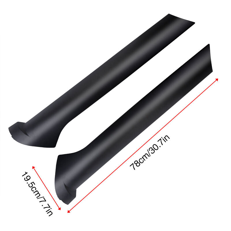 2 x Front Windscreen Pillar Moldings Fit For Land Rover Discovery 2 1999-2004 WPM-LR001 - Machter