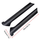 2 x Front Windscreen Pillar Moldings Fit For Land Rover Discovery 2 1999-2004 WPM-LR001 - Machter