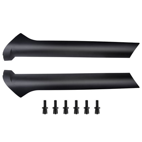 2 x Front Windscreen Pillar Moldings Fit For Land Rover Discovery 2 1999-2004 - Machter