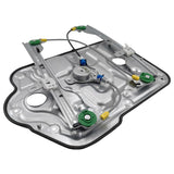Front Window Regulator Left Hand Side With Motor & Panel Fit For Nissan Dualis Qashqai J10 2007-2016 WR-NS005 - Machter