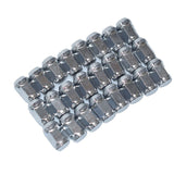 24pcs 12x1.5 Chrome Wheel Nuts Fits Ford Ranger Triton Bravo BT50 For Mazda Hilux WRN-FDXX2SV-24PCS - Machter