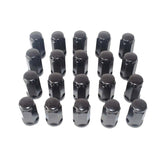 20 x 1/2" Black Wheel Nuts 45mm Fit For Ford Falcon FG BF BA AU EL EA XA XD XE WRN-FDXX5BK-20PCS - Machter
