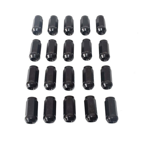 20 x 1/2" Black Wheel Nuts 45mm Fit For Ford Falcon FG BF BA AU EL EA XA XD XE - Machter