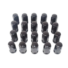 20 x 1/2" Black Wheel Nuts 45mm Fit For Ford Falcon FG BF BA AU EL EA XA XD XE WRN-FDXX5BK-20PCS - Machter