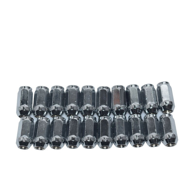 20 x 1/2" inch Chrome Wheel Nuts 45mm Fit For Ford Falcon FG BF BA AU EF XD WRN-FDXX5SV-20PCS - Machter