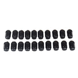 20 Pcs Black Wheel Nuts 12x1.5 Fit For Holden Commodore VL VN VR VS VT VX VY VZ WRN-HLNXX1BK-20PCS - Machter