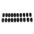 20 Pcs Black Wheel Nuts 12x1.5 Fit For Holden Commodore VL VN VR VS VT VX VY VZ WRN-HLNXX1BK-20PCS - Machter
