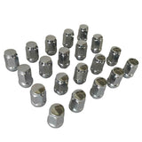 20 pcs Tapered Chrome Alloy Wheels Rim Nuts 12 x 1.5 Fit For Holden Commodore VL VN VR VS VT VX VY VZ WRN-HLNXX1SV-20PCS - Machter